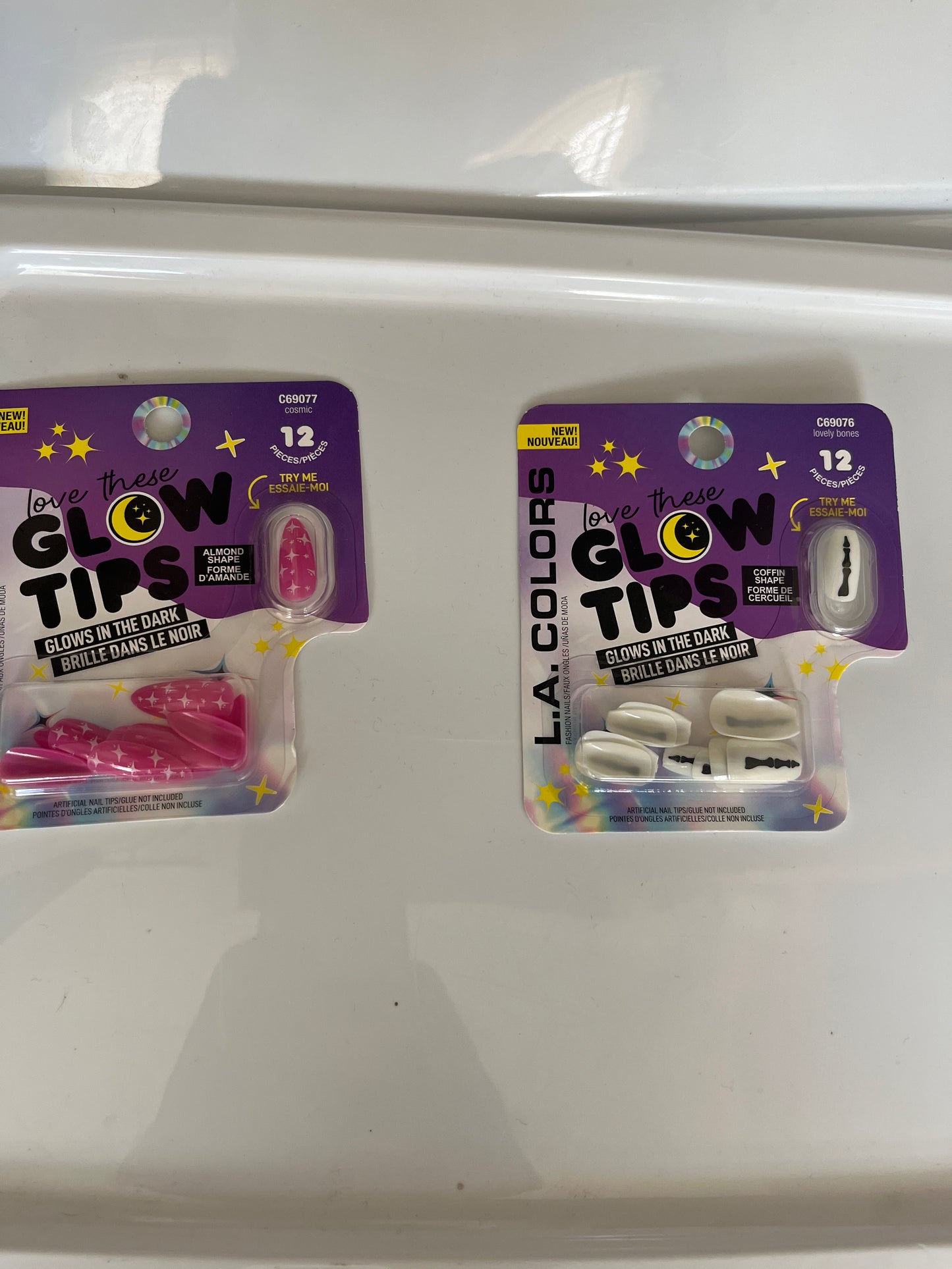 Halloween Glow Nails
