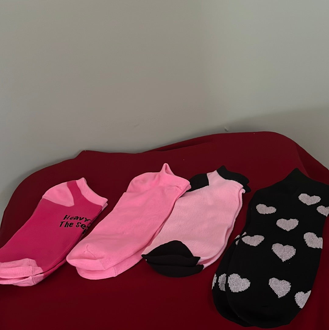 Ladies no show socks 1pr 1.00