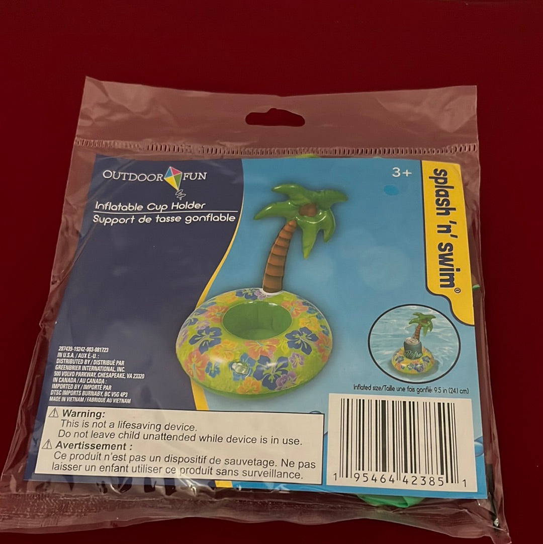 Outdoor Fun Inflatable Cup Holder