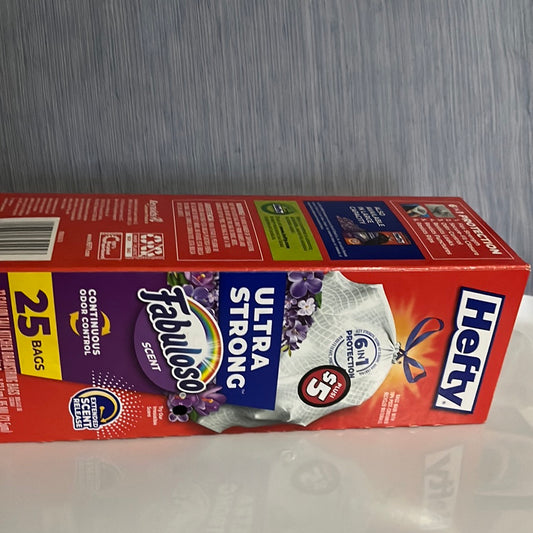 Hefty Trash Bags Fabuloso Scent