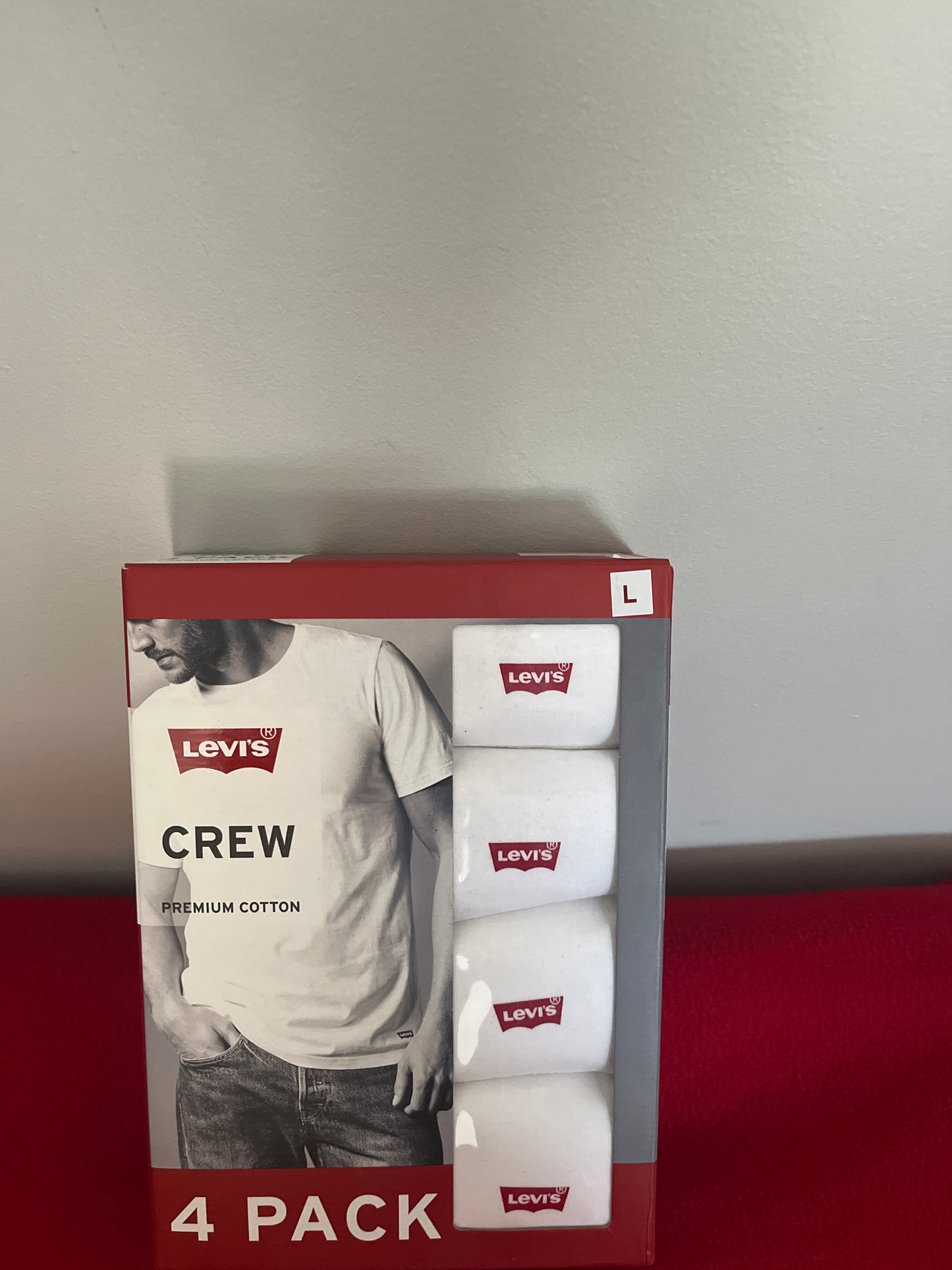 Men’s 4pk T shirt Crew