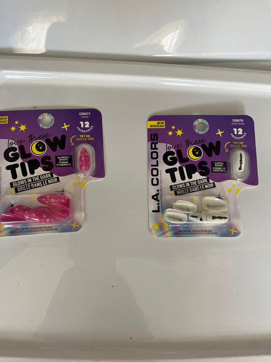 Halloween Glow Nails